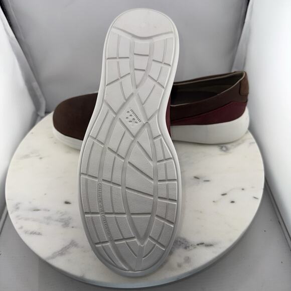 Red Wing 2033 Brown Leather Lightweight Safety Slip On Aluminum Toe Shoes Size 9 - Picture 6 of 14